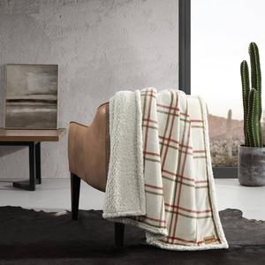 Wrangler Colt Plush Reversible Sherpa Throw alternate view