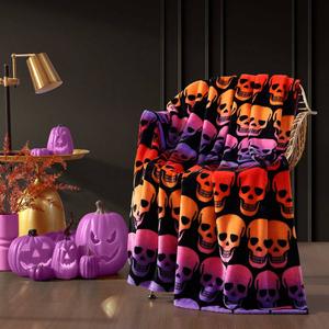 Betsey Johnson Skull Ombre Throw alternate view