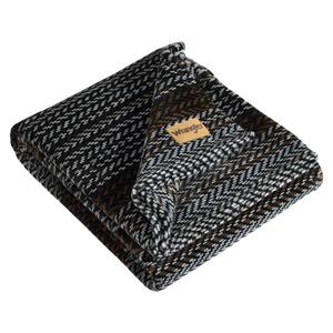 Wrangler Nash Stripe Soft Plush Throw alternate view