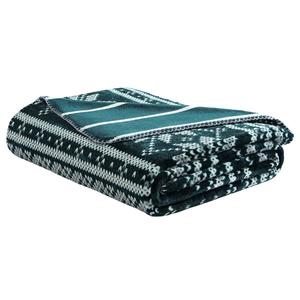Nautica Fair Isle Texture Reversible Throw