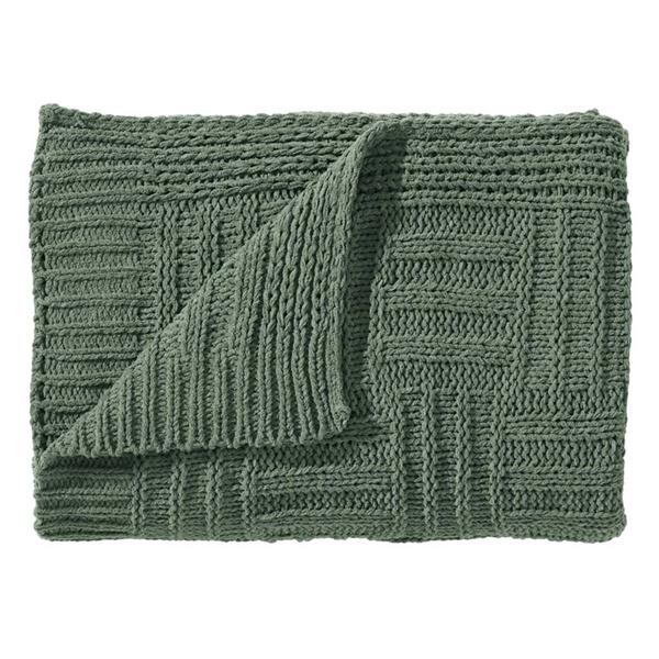 Tommy Bahama Chain Basket Cable Knit Throw