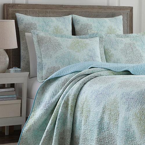 Laura Ashley(R) Saltwater Quilt Set alternate view
