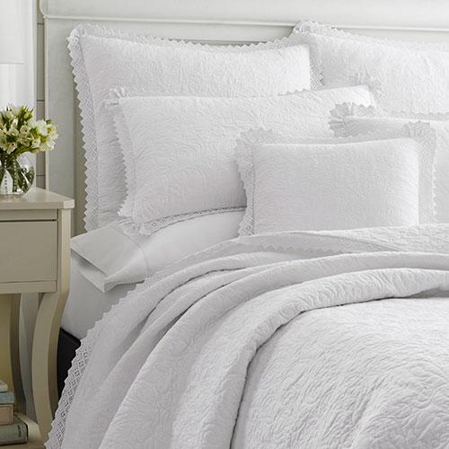 Laura Ashley(R) Heirloom Crochet Quilt Set alternate view
