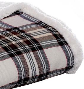 Eddie Bauer Edgewood Flannel Sherpa Throw alternate view