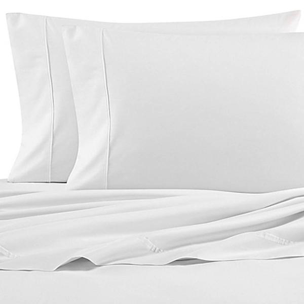 Nautica 200 Thread Count White Sheet Set