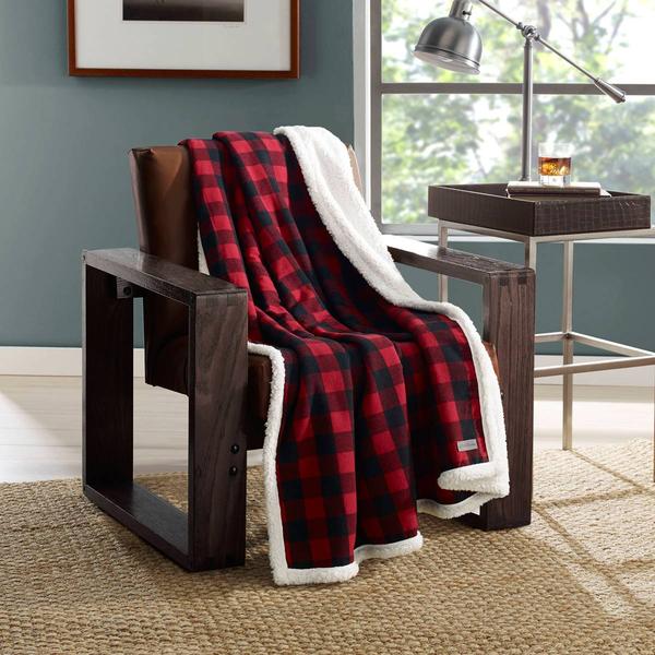 Eddie Bauer Cabin Plaid Throw and Pillow Set alternate view
