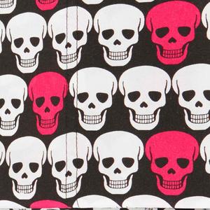 Betsey Johnson Skulls Bright Pink Sheet Set alternate view