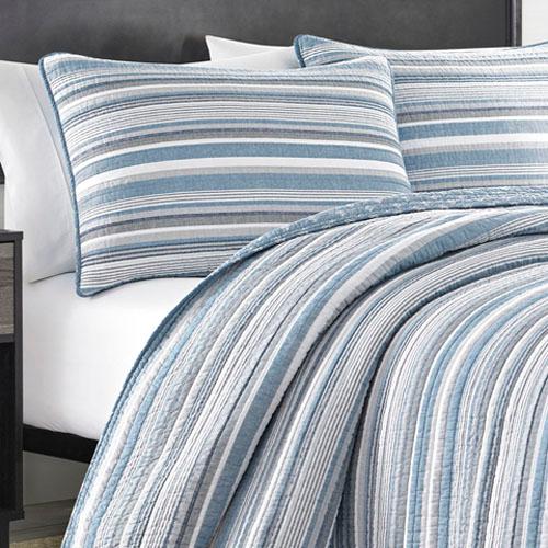 Nautica Jettison Reversible 3pc. Quilt Set alternate view