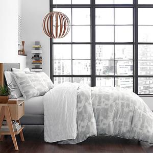 City Scene Aria Light Grey Duvet Set