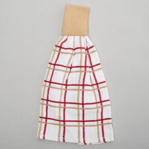 Ritz Plaid Tie Kitchen Towel