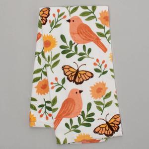 Birds & Sunflowers Kitchen Towel