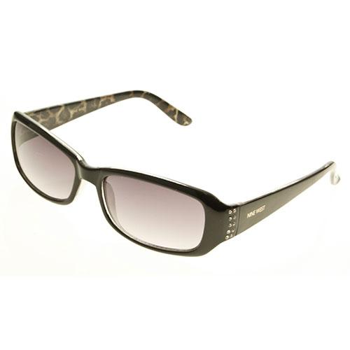 Womens Nine West Small Rectangular Framed Sunglasses