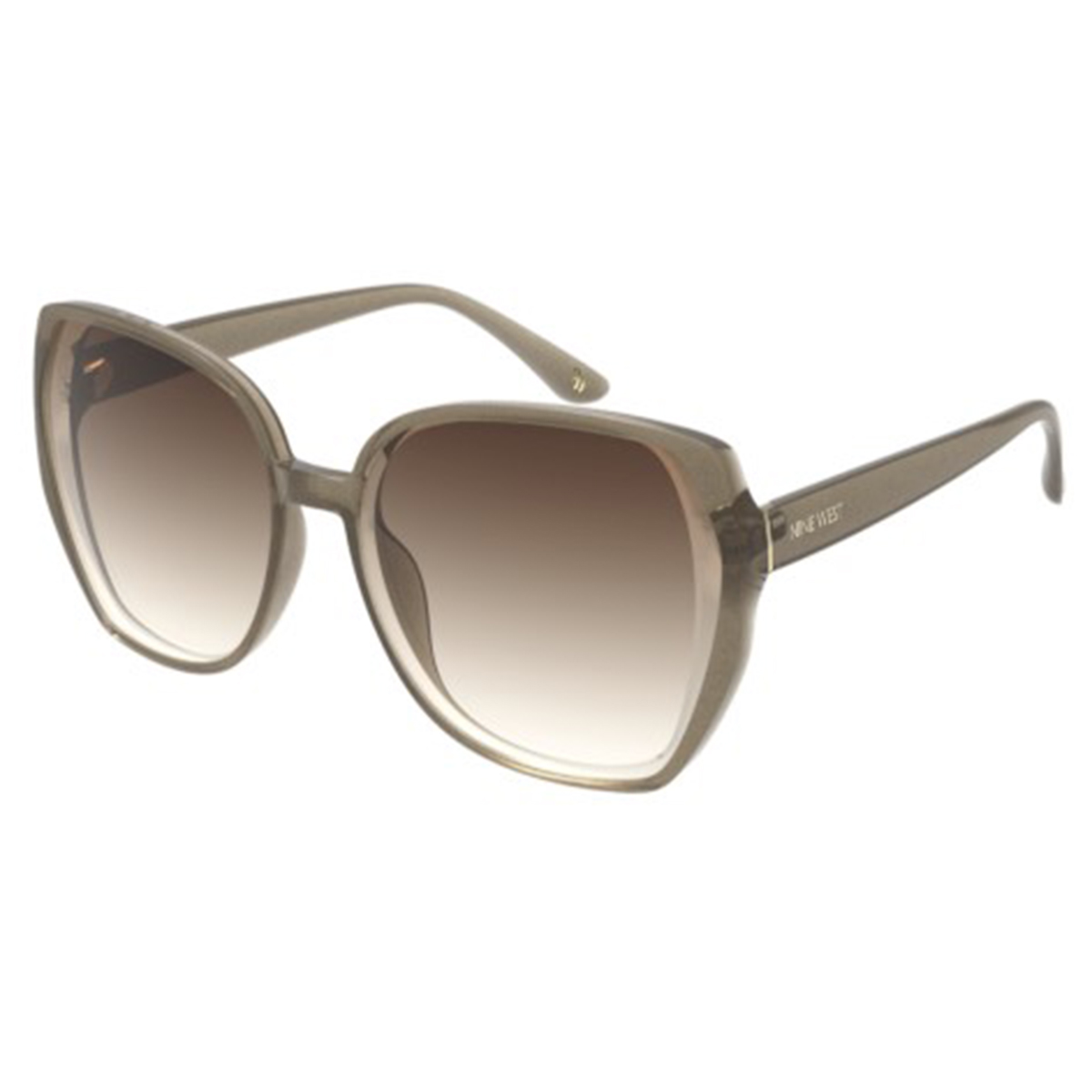 Womens Nine West Square Sunglasses