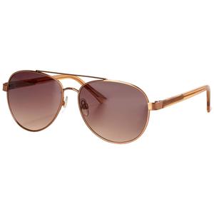 Womens Nine West Bronze Aviator Sunglasses alternate view