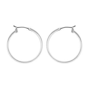 Silver Hoop Earrings