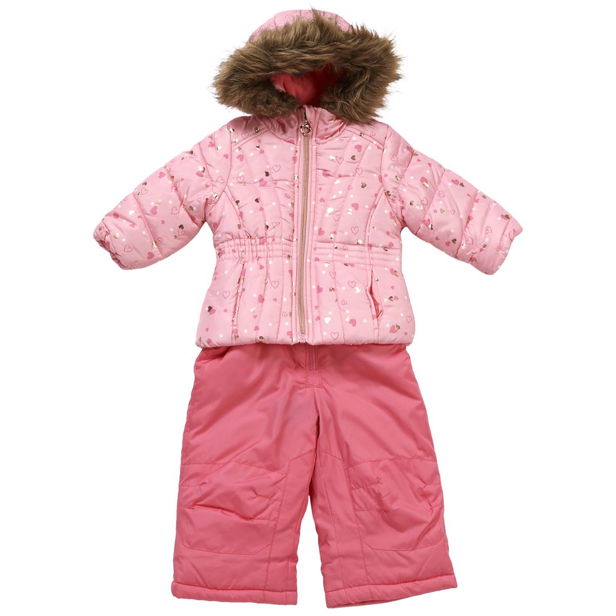 Baby Girl (12-24M) Rothschild 2pc. Foil Puffer Snowsuit