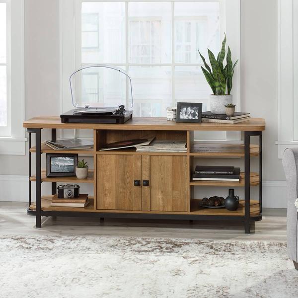 Sauder Station House TV Credenza with Storage alternate view