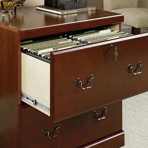 Sauder Heritage Hill Lateral File - Classic Cherry alternate view