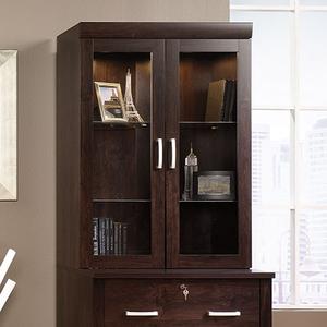 Sauder Office Port Hutch - Dark Alder