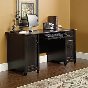 Sauder Edge Water Computer Desk - Estate Black alternate view