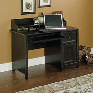 Sauder Edge Water Computer Desk - Estate Black