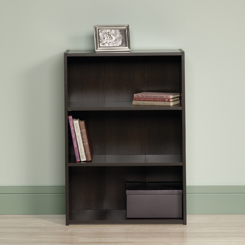 Sauder Beginnings 3 Shelf Bookcase - Cinnamon Cherry