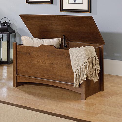Sauder Shoal Creek Storage Chest - Oak alternate view