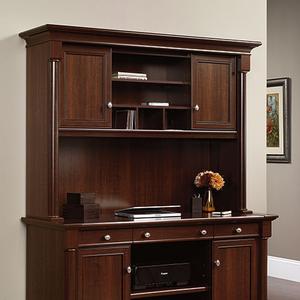 Sauder Palladia Hutch - Cherry