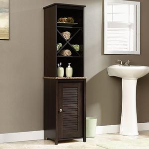 Sauder Peppercorn Linen Tower - Cherry
