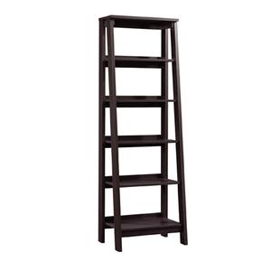 Sauder Select Collection Trestle 5 Shelf Bookcase - Jamocha Wood
