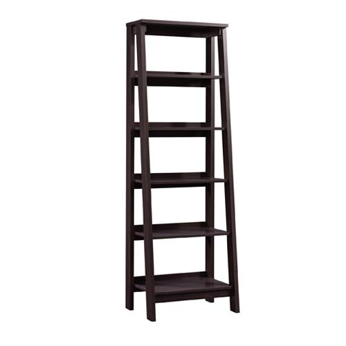Sauder Select Collection Trestle 5 Shelf Bookcase - Jamocha Wood