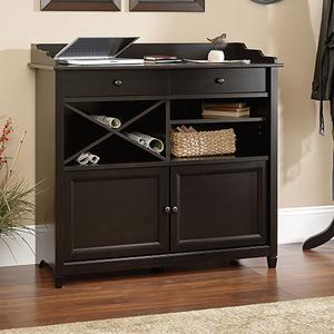 Sauder Edge Water Console - Estate Black