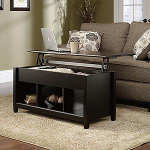 Sauder Edge Water Lift Top Coffee Table - Black alternate view