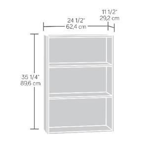 Sauder Beginnings 3 Shelf Bookcase - White alternate view