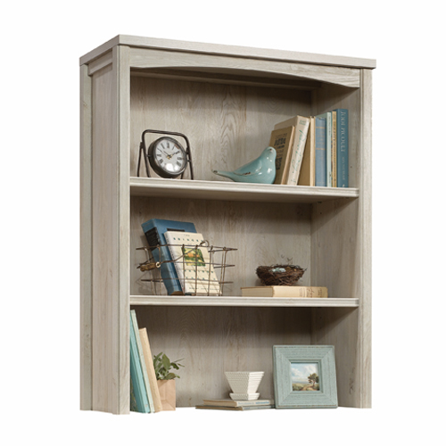 Sauder Costa Collection Library Hutch - Chalked Chestnut