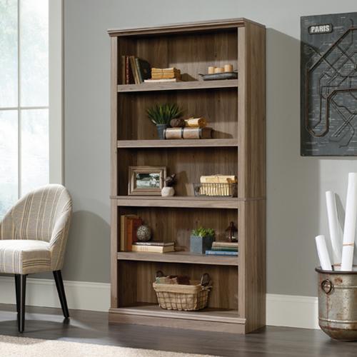 Sauder Select Collection 5 Shelf Bookcase - Salt Oak alternate view