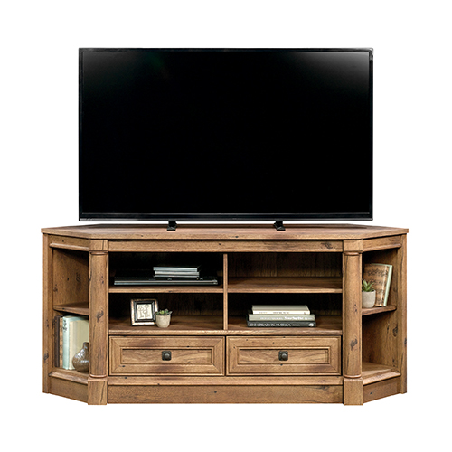 Sauder Palladia Corner Entertainment Credenza