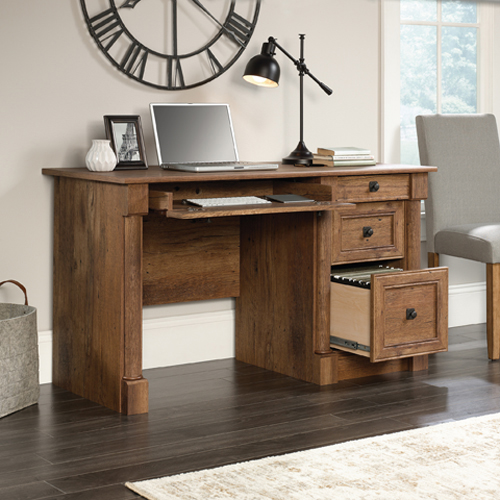 Sauder Palladia Computer Desk - Vintage Oak