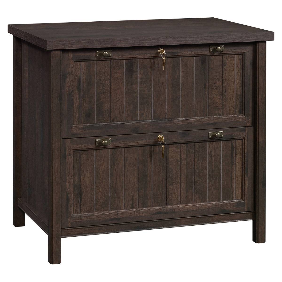 Sauder Costa Lateral File - Coffee Oak