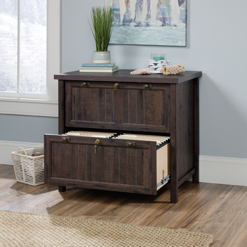 Sauder Costa Lateral File - Coffee Oak