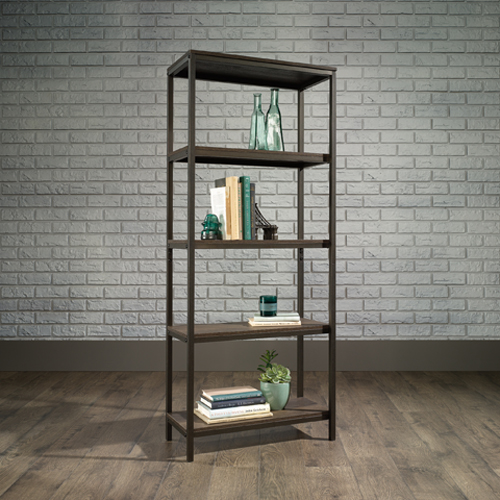 Sauder North Avenue Tall Bookcase - Smoked Oak