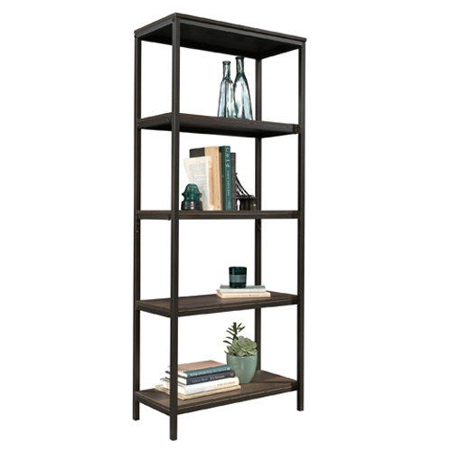 Sauder North Avenue Tall Bookcase - Smoked Oak