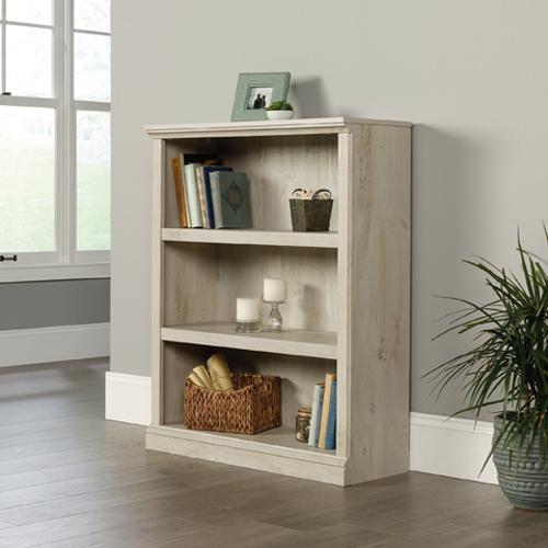 Sauder Select Collection 3 Shelf Bookcase - Chalked Chestnut alternate view