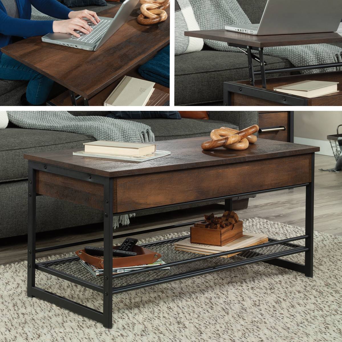 Sauder Briarbrook Lift-Top Coffee Table