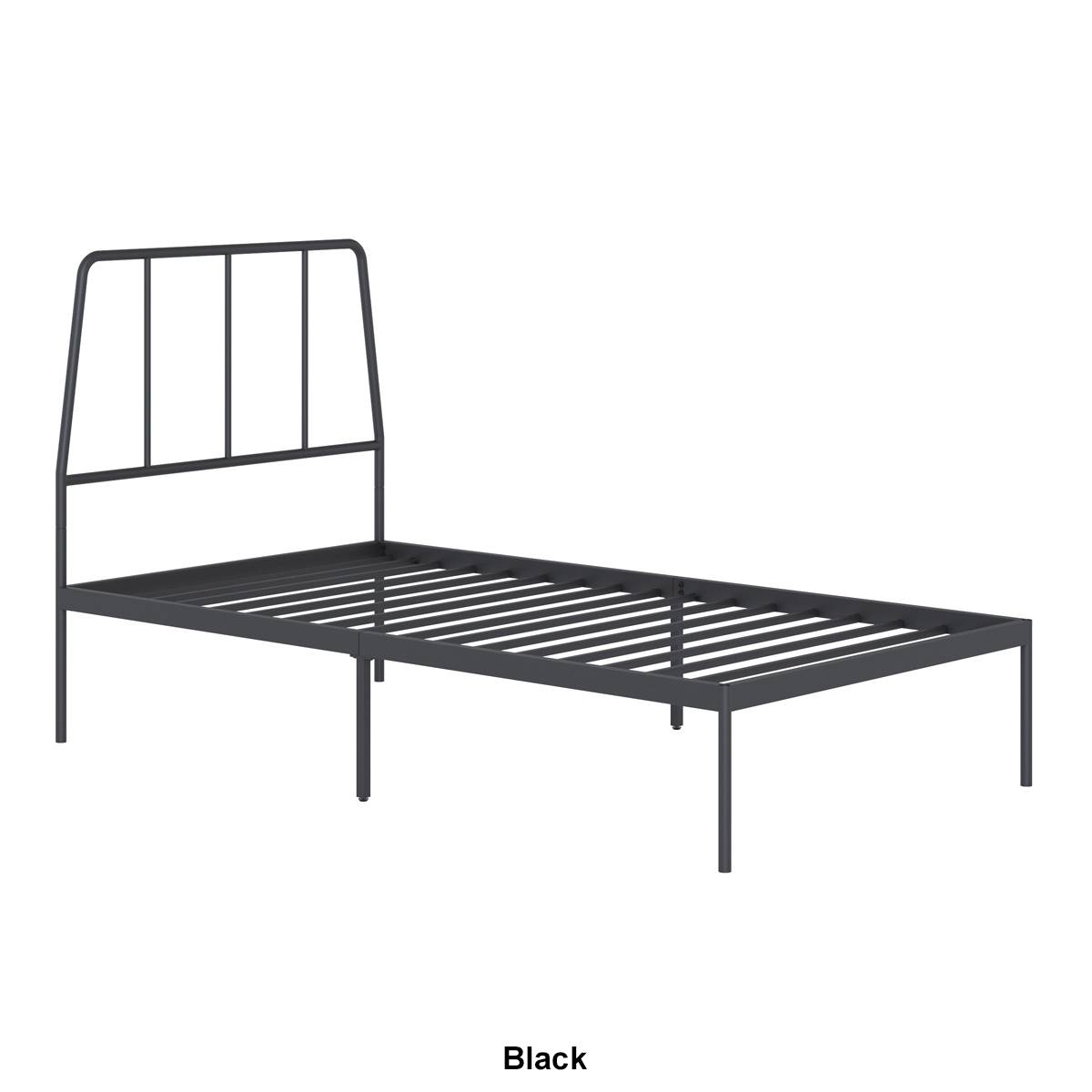 Sauder Harvey Park Twin Platform Bed Frame With Headboard