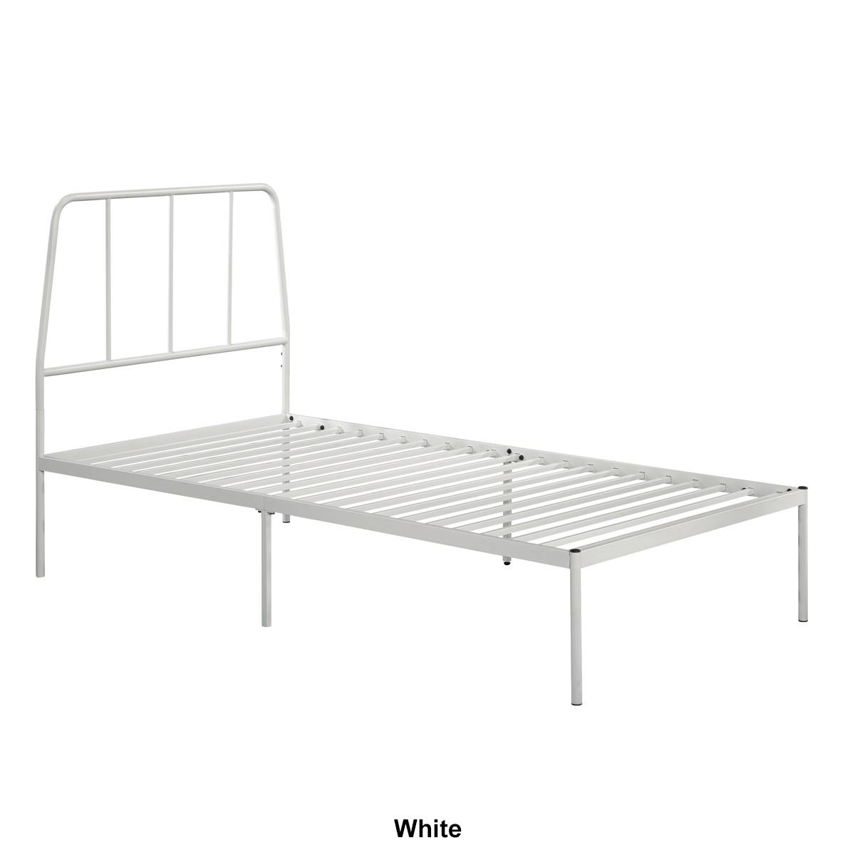 Sauder Harvey Park Twin Platform Bed Frame With Headboard