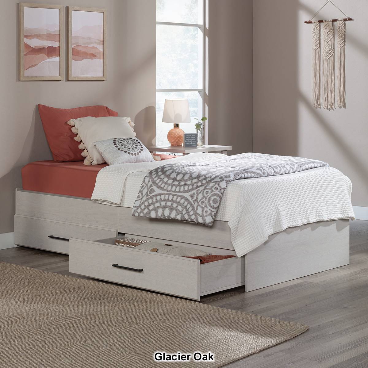 Sauder Summit Station Twin Mate's Bed Frame