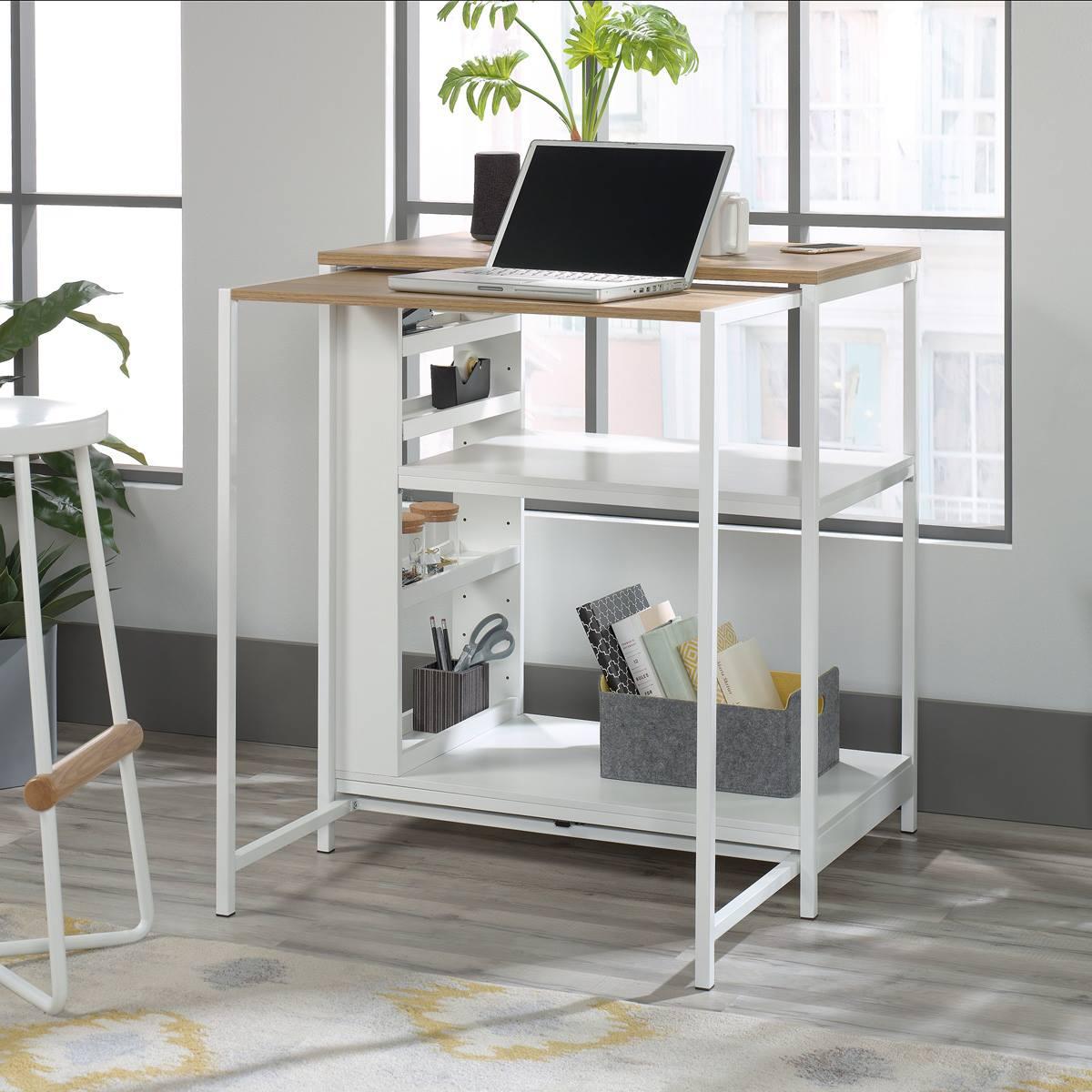 Sauder - Kitchen Island Baltic Oak Cart