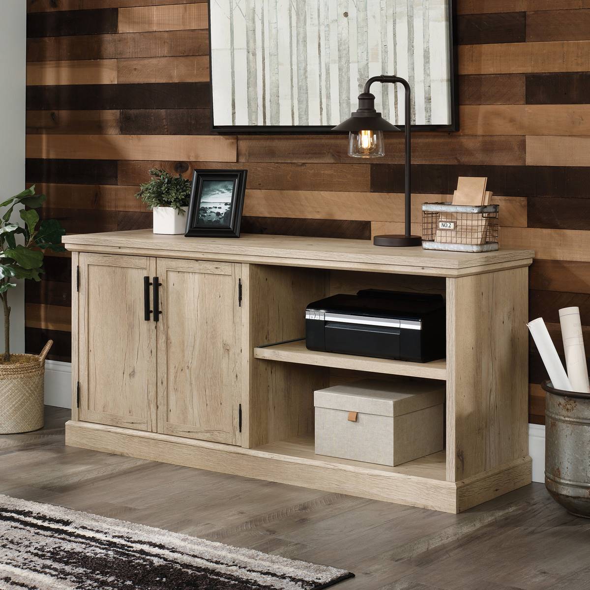 Sauder Aspen Post Large Credenza