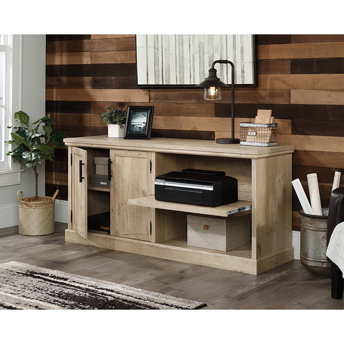 Sauder Aspen Post Large Credenza